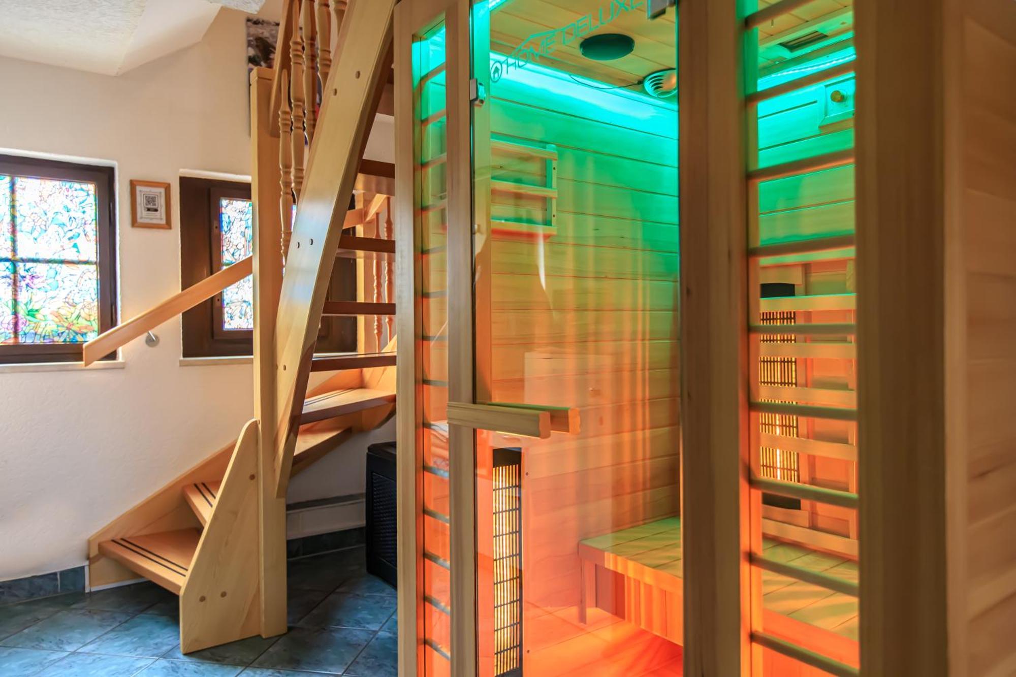 Ferienhaus Sissi Mit Whirlpool, Sauna U Sehr Ruhig Großschönau Exterior foto